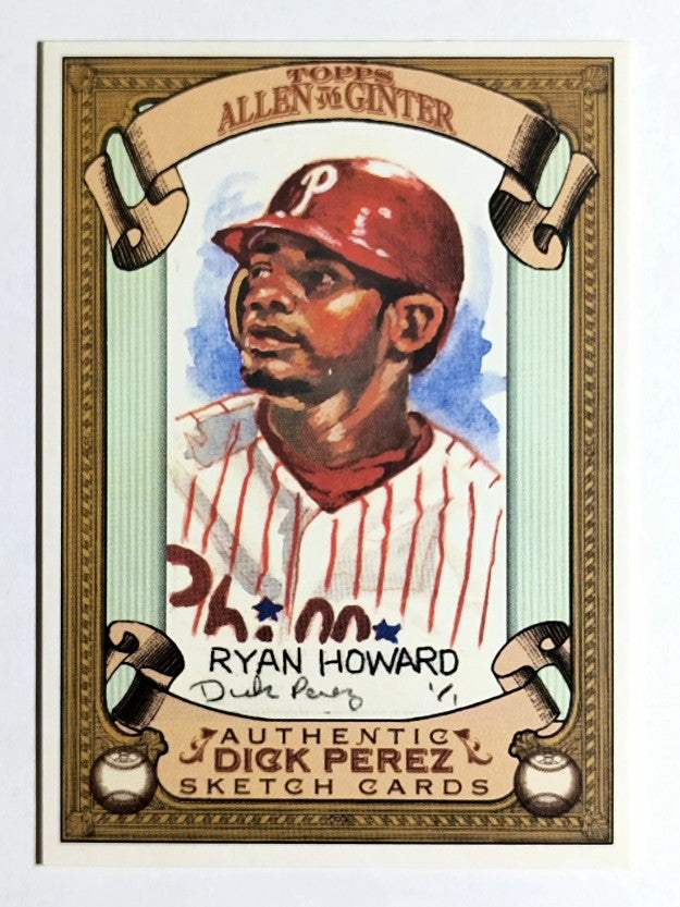2007 Topps Allen and Ginter Dick Perez #21 Ryan Howard