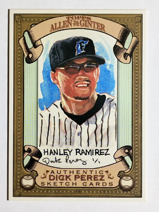 2007 Topps Allen and Ginter Dick Perez #11 Hanley Ramirez