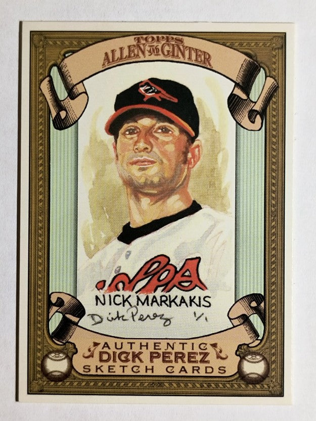 2007 Topps Allen and Ginter Dick Perez #3 Nick Markakis