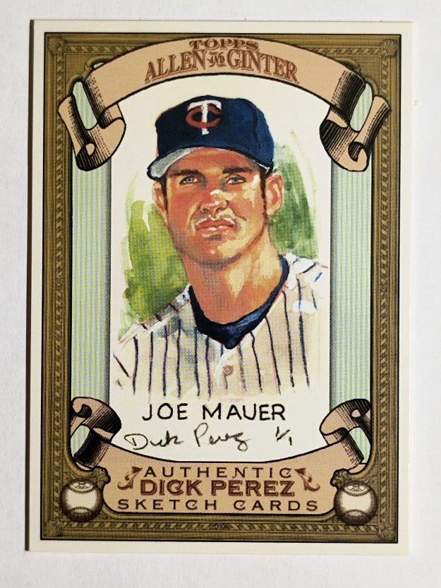 2007 Topps Allen and Ginter Dick Perez #17 Joe Mauer