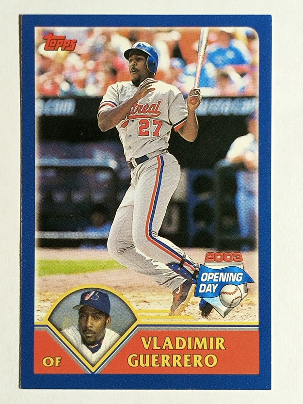 2003 Topps Opening Day Stickers #25 Vladimir Guerrero