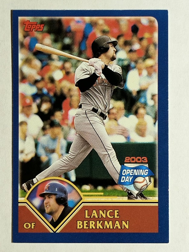 2003 Topps Opening Day Stickers #6 Lance Berkman