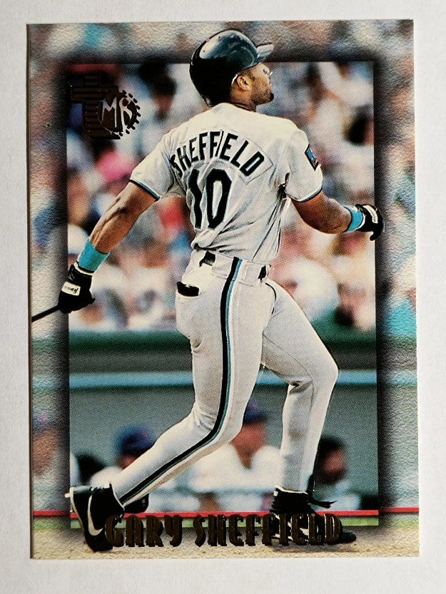 1995 Topps Embossed #2 Gary Sheffield