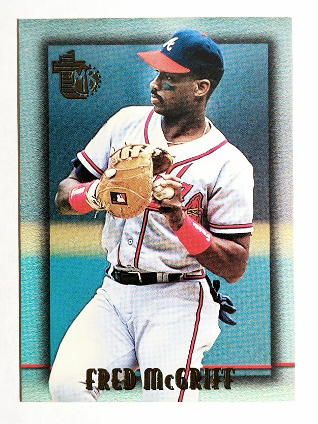 1995 Topps Embossed #127 Fred McGriff