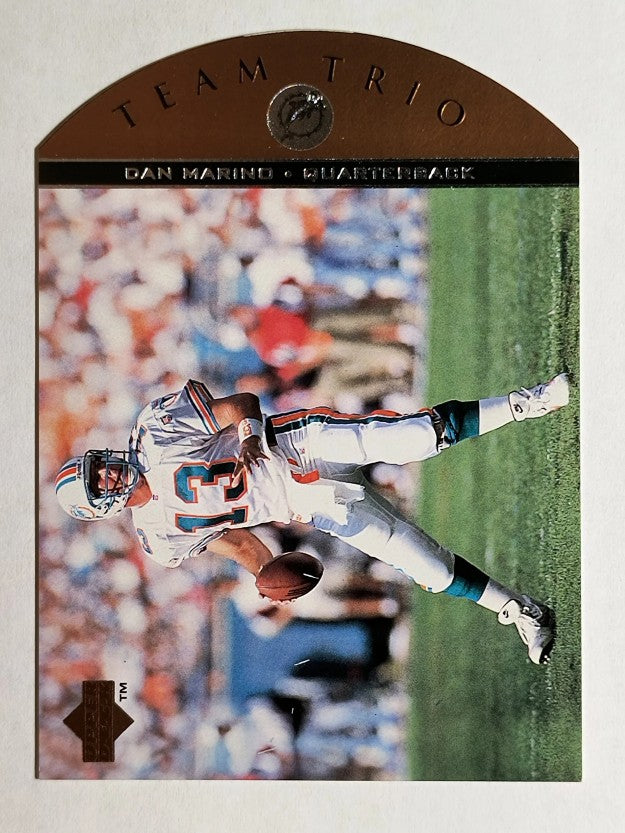 1996 Upper Deck Team Trio #TT11 Dan Marino