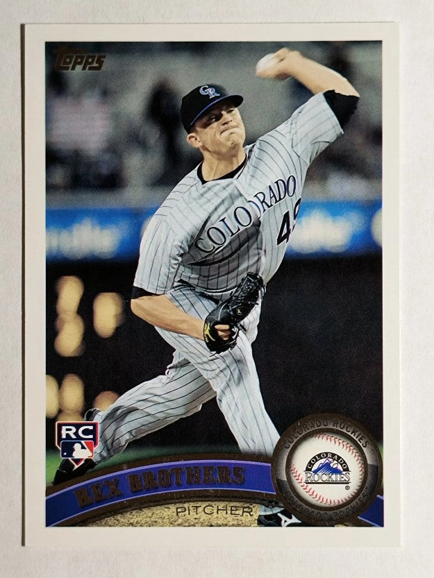 2011 Topps Update #US24 Rex Brothers RC