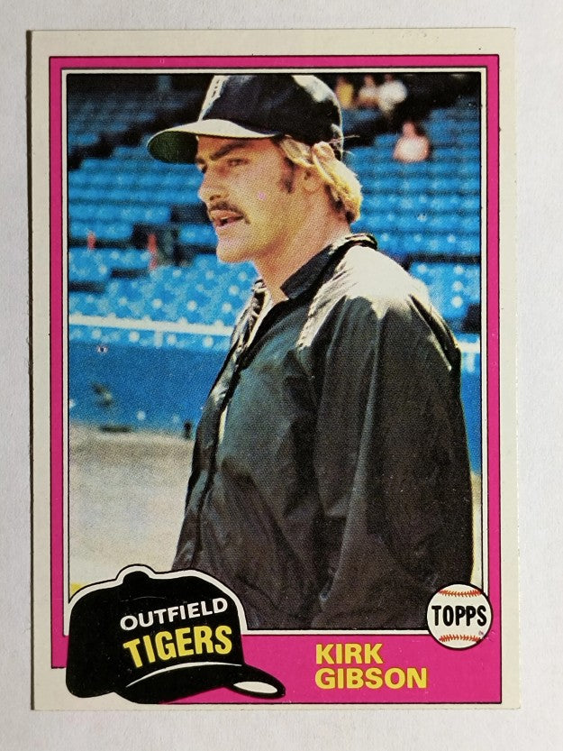 1981 Topps #315 Kirk Gibson RC (EXMT)