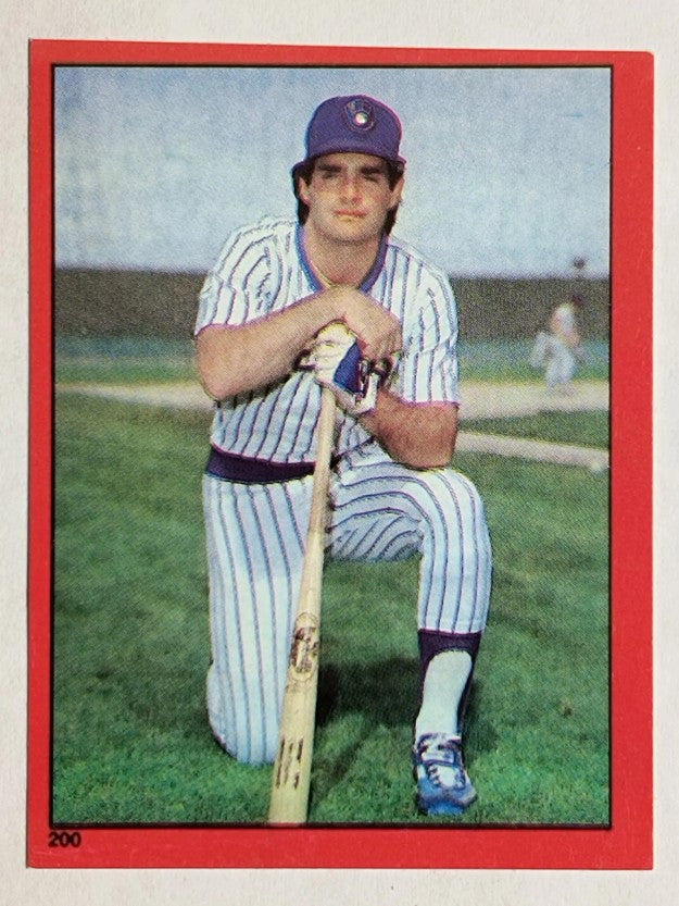 1982 Topps Stickers #200 Paul Molitor