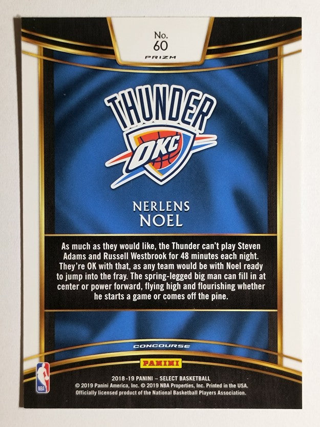 2018-19 Select Prizms Tri Color #60 Nerlens Noel