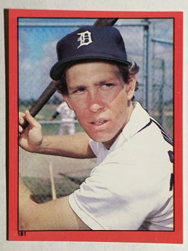 1982 Topps Stickers #181 Alan Trammell