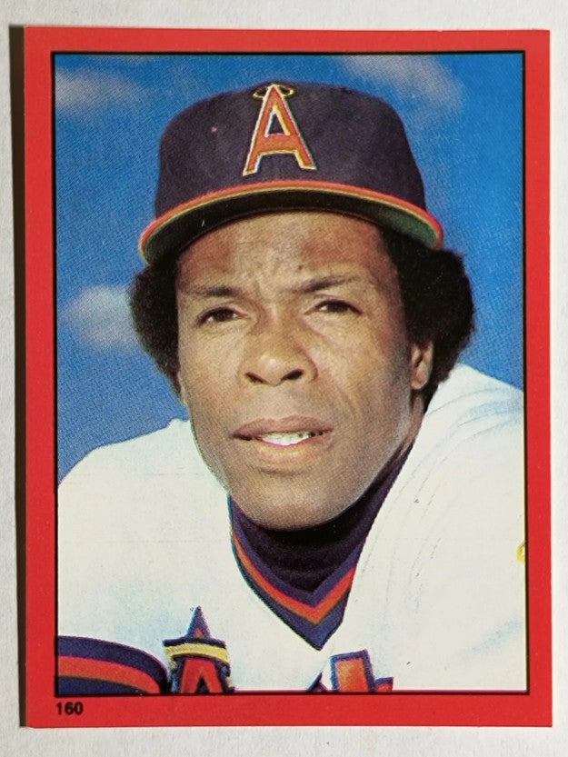1982 Topps Stickers #160 Rod Carew