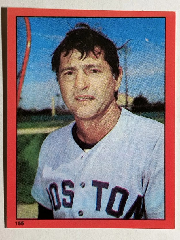 1982 Topps Stickers #155 Carl Yastrzemski
