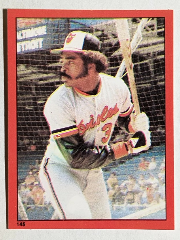 1982 Topps Stickers #145 Eddie Murray
