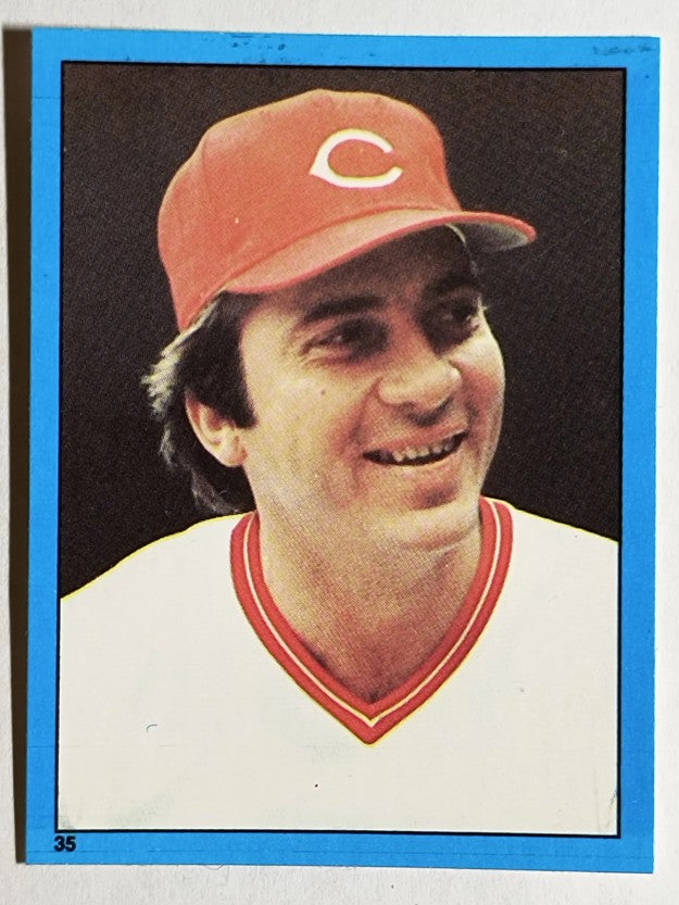 1982 Topps Stickers #35 Johnny Bench