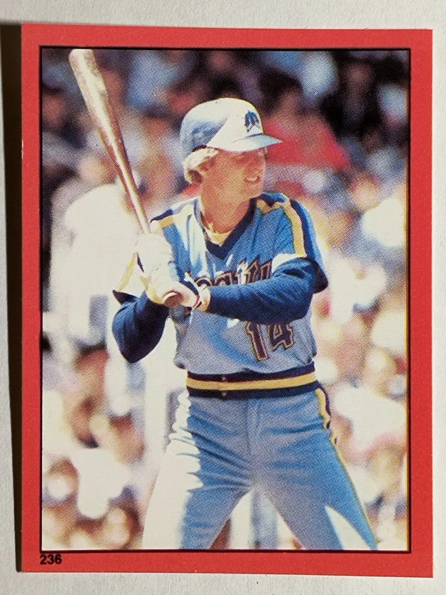 1982 Topps Stickers #236 Tom Paciorek