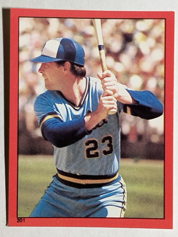 1982 Topps Stickers #201 Ted Simmons