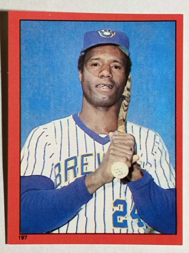 1982 Topps Stickers #197 Ben Oglivie
