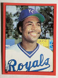 1982 Topps Stickers #193 Frank White