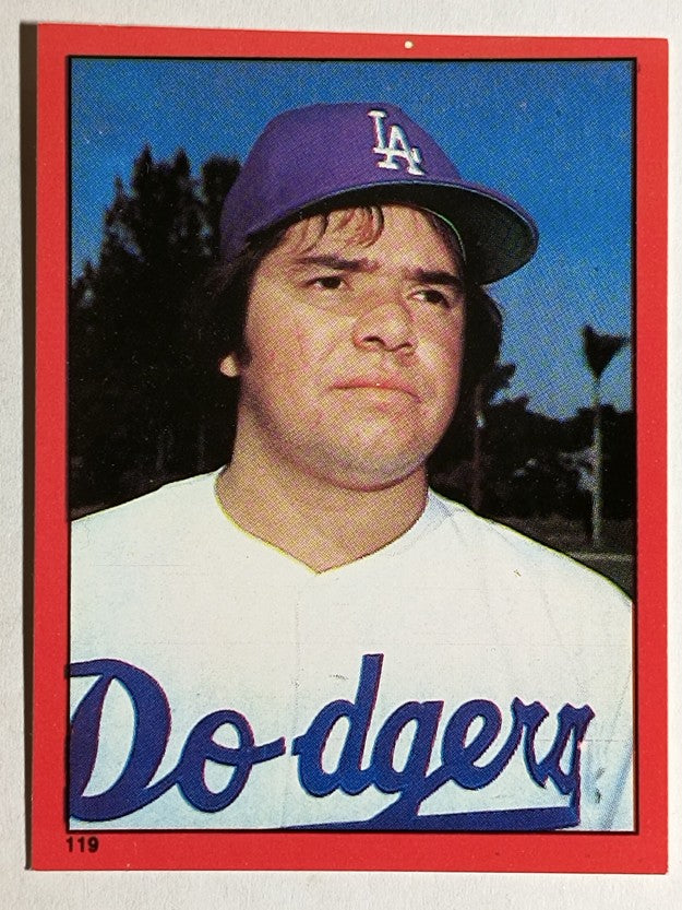 1982 Topps Stickers #119 Fernando Valenzuela HL