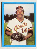 1982 Topps Stickers #111 Vida Blue
