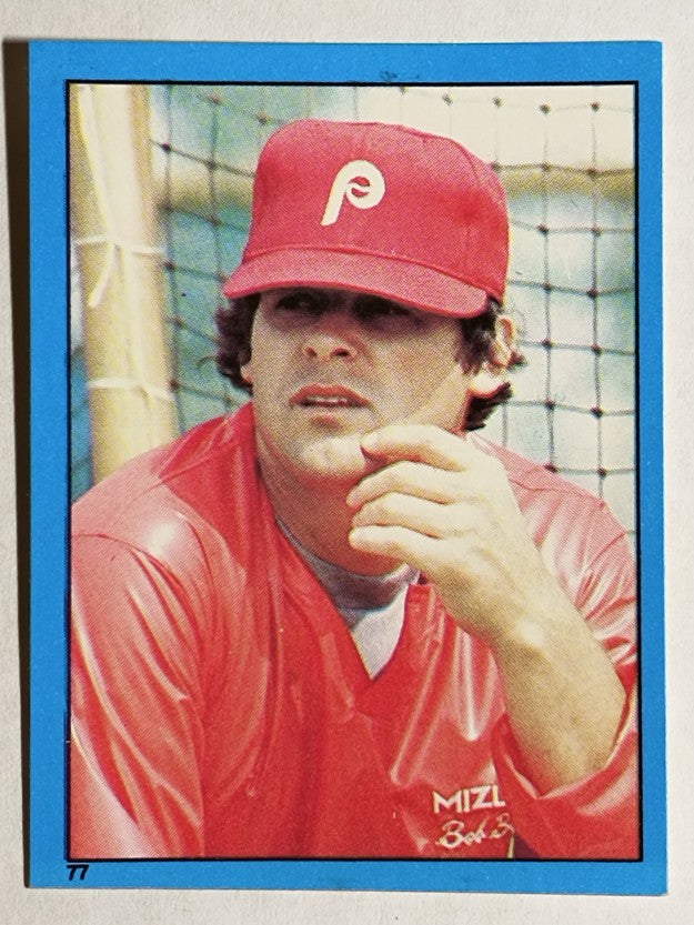 1982 Topps Stickers #77 Bob Boone