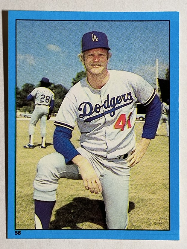 1982 Topps Stickers #56 Jerry Reuss