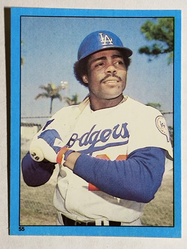 1982 Topps Stickers #55 Pedro Guerrero