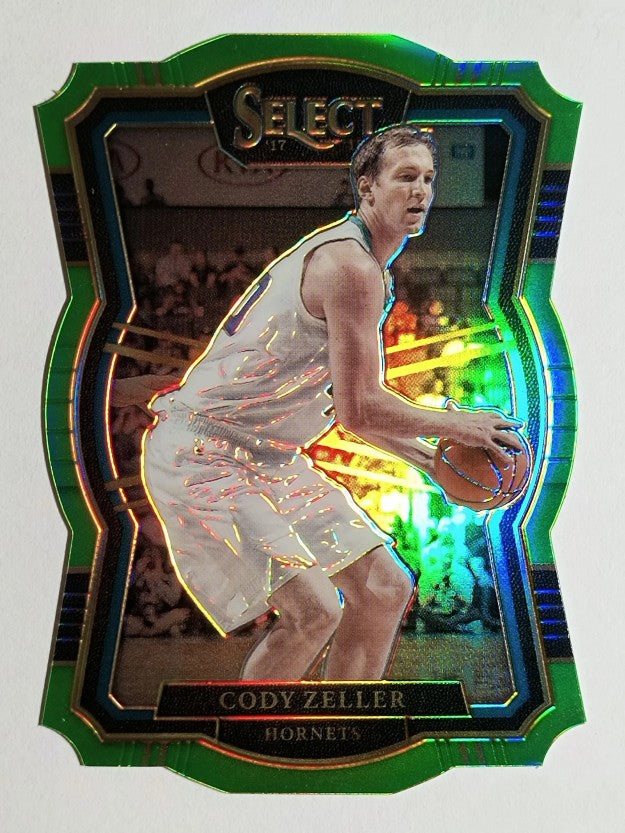 2017-18 Select Prizms Die Cut Neon Green #133 Cody Zeller