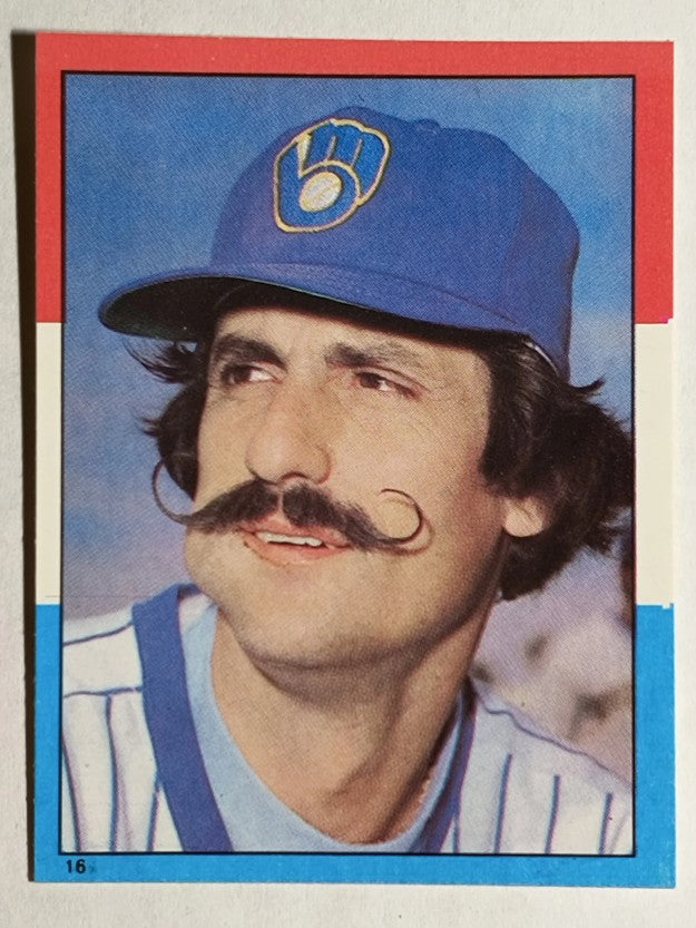 1982 Topps Stickers #16 Rollie Fingers LL