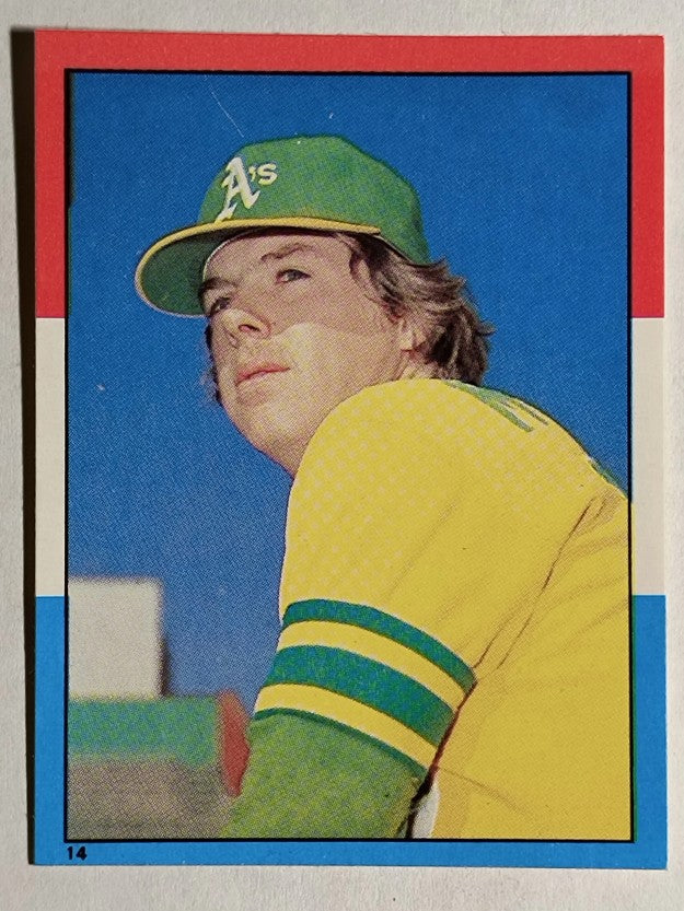 1982 Topps Stickers #14 Steve McCatty LL