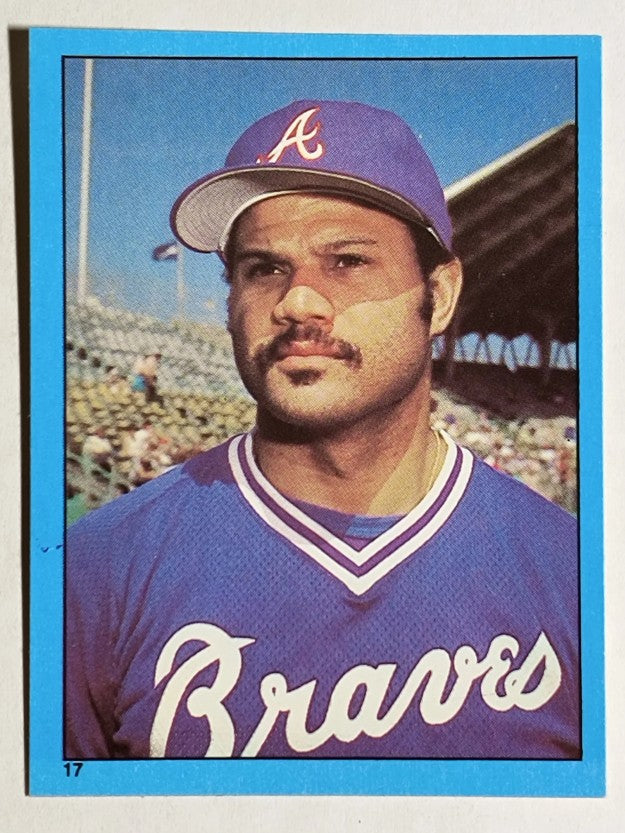 1982 Topps Stickers #17 Chris Chambliss