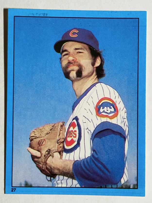 1982 Topps Stickers #27 Dick Tidrow