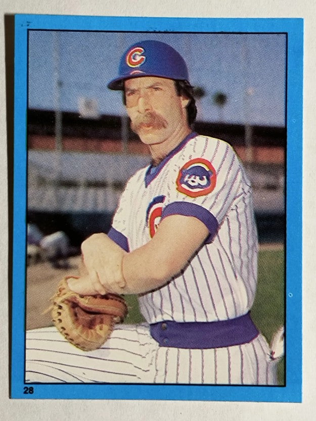 1982 Topps Stickers #28 Tim Blackwell