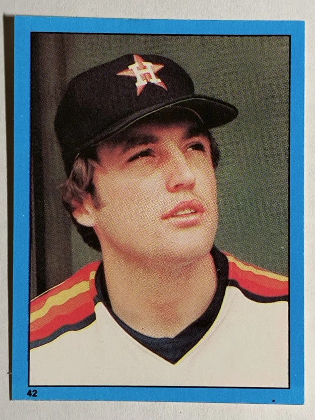 1982 Topps Stickers #42 Terry Puhl