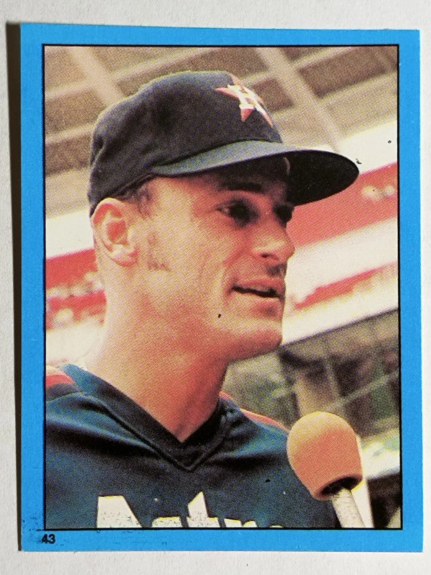 1982 Topps Stickers #43 Art Howe