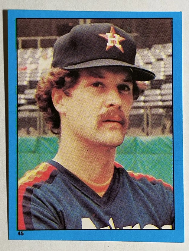 1982 Topps Stickers #45 Bob Knepper