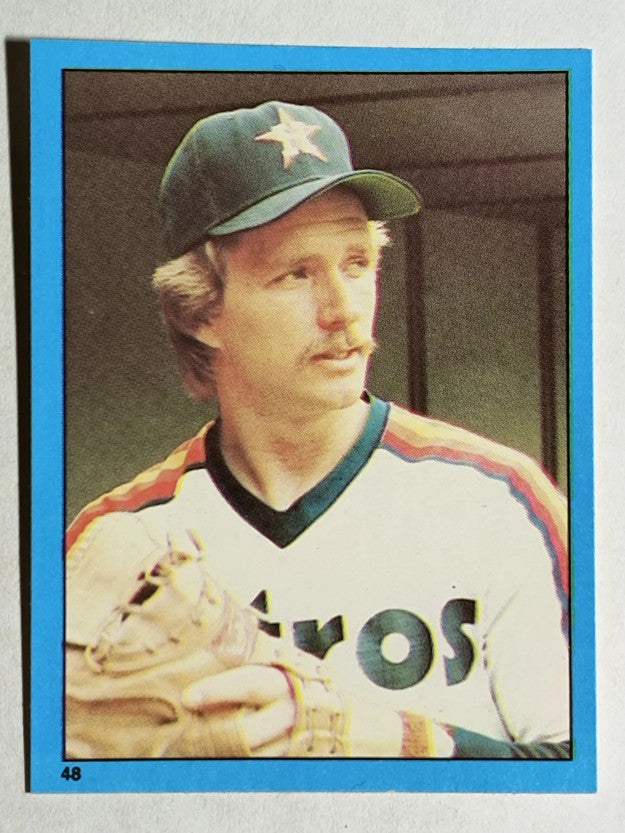 1982 Topps Stickers #48 Alan Ashby