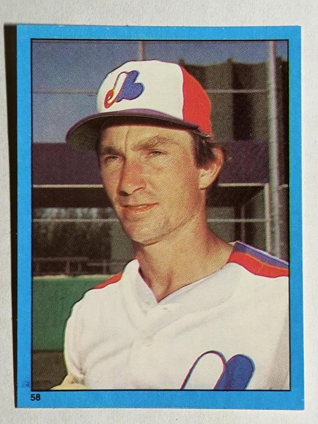 1982 Topps Stickers #58 Chris Speier
