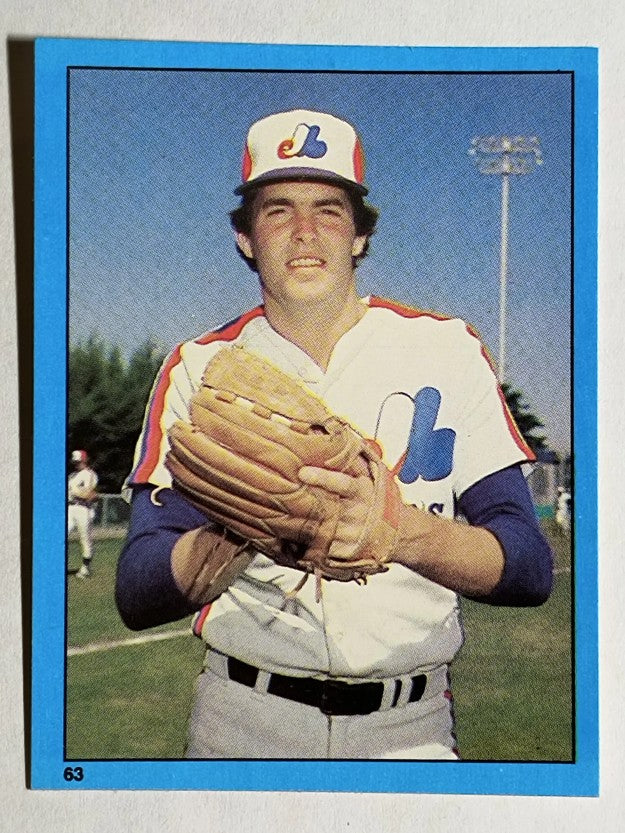 1982 Topps Stickers #63 Scott Sanderson