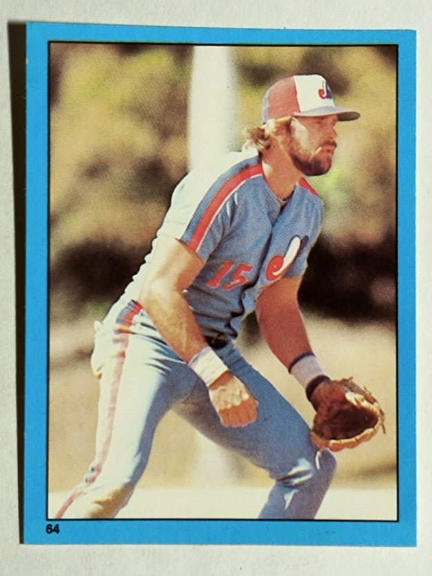 1982 Topps Stickers #64 Larry Parrish