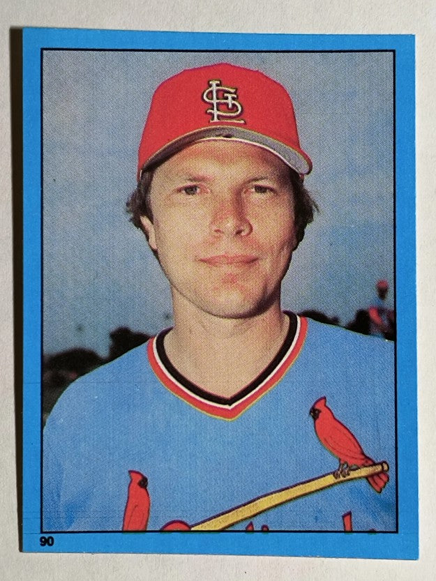1982 Topps Stickers #90 Bob Forsch