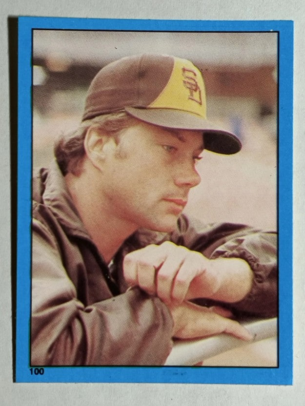 1982 Topps Stickers #100 Terry Kennedy