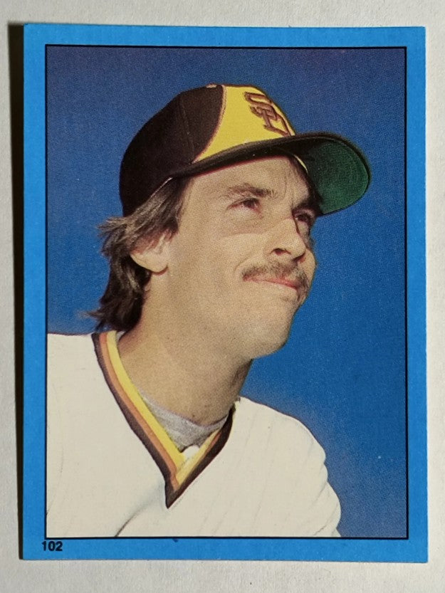 1982 Topps Stickers #102 Gary Lucas
