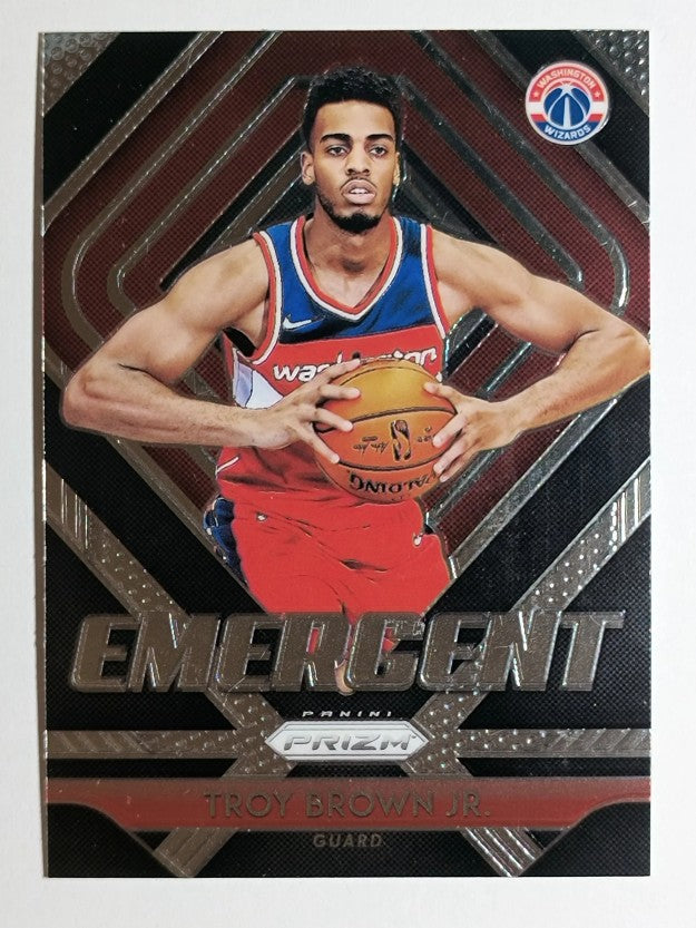 2018-19 Panini Prizm Emergent #15 Troy Brown Jr.