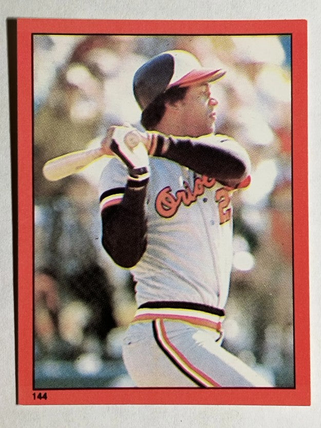 1982 Topps Stickers #144 Ken Singleton
