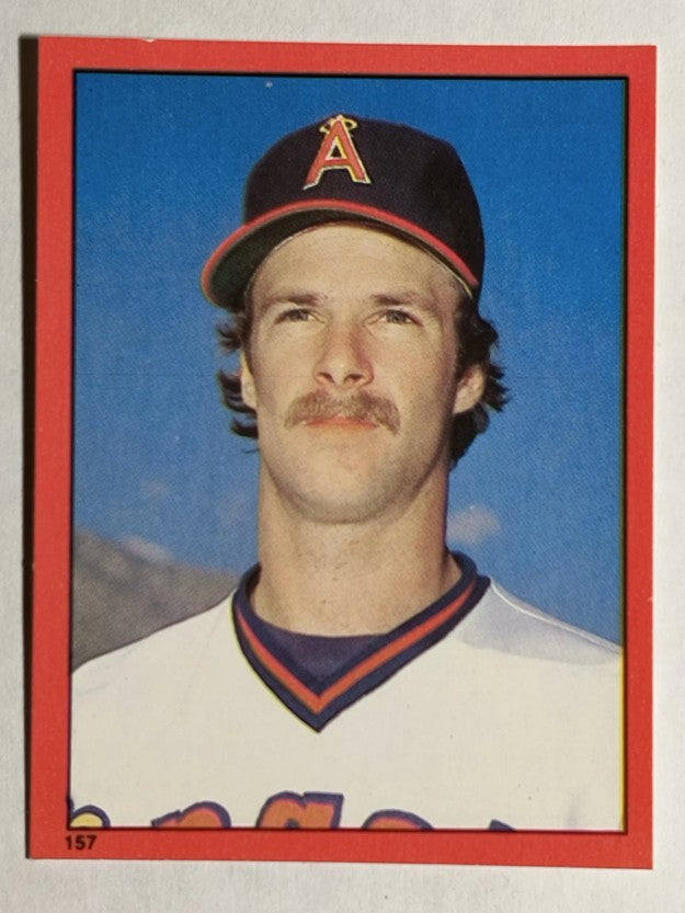 1982 Topps Stickers #157 Rick Burleson