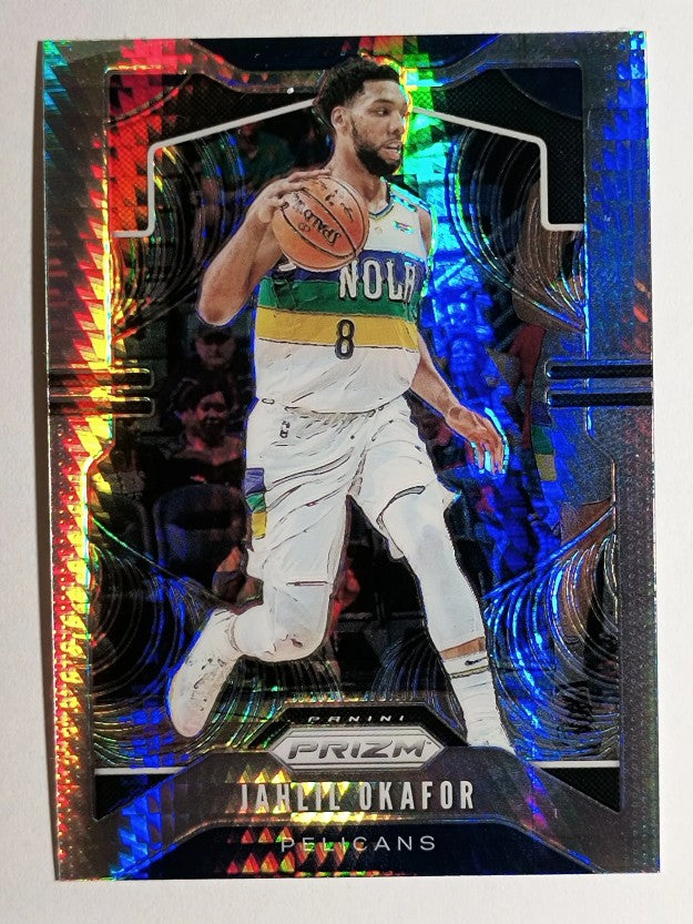 2019-20 Panini Prizm Prizms Hyper #171 Jahlil Okafor