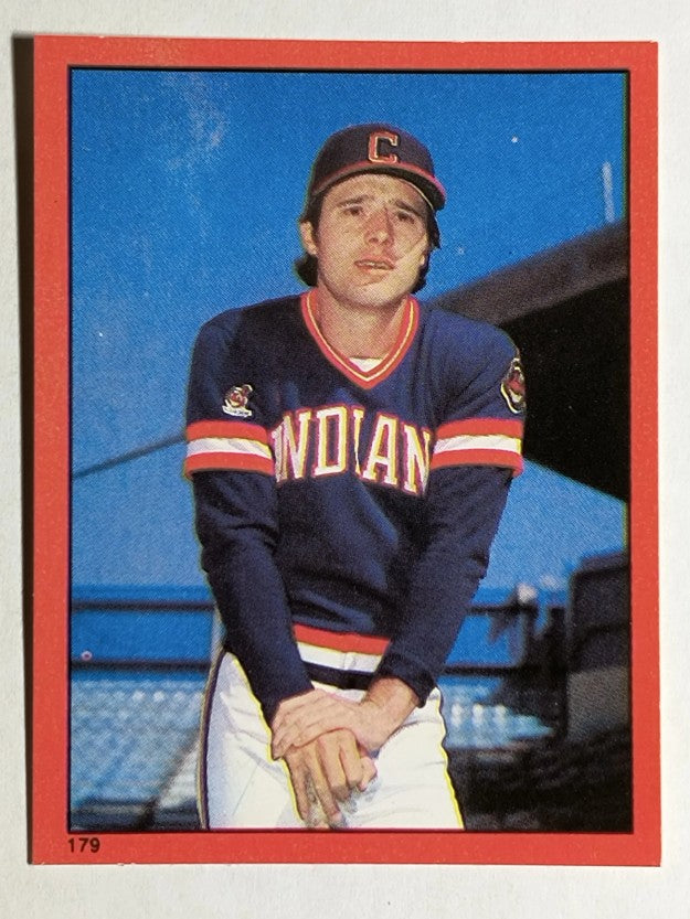 1982 Topps Stickers #179 Rick Manning