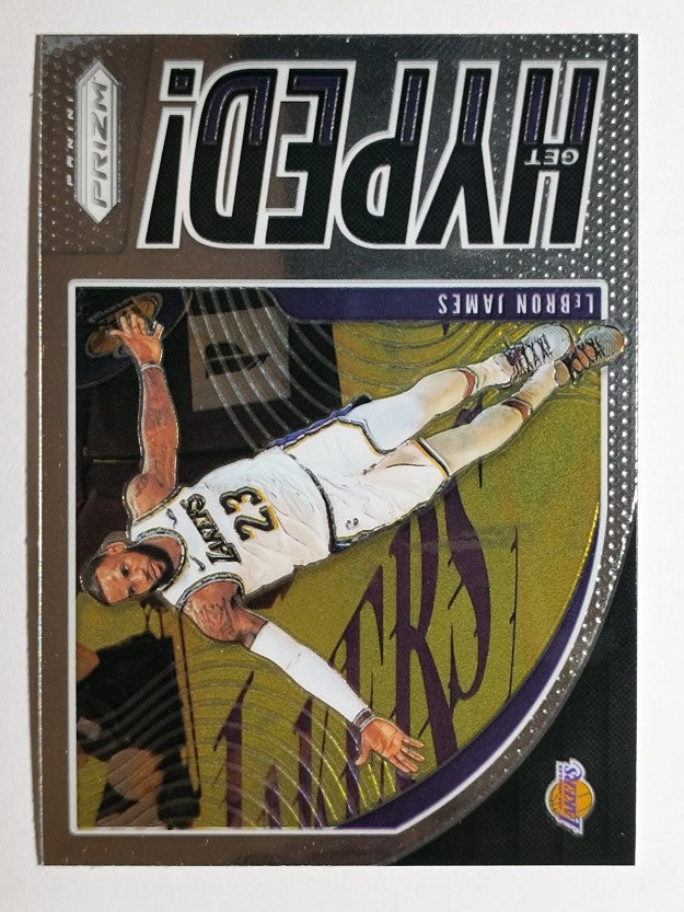 2019-20 Panini Prizm Get Hyped! #2 LeBron James
