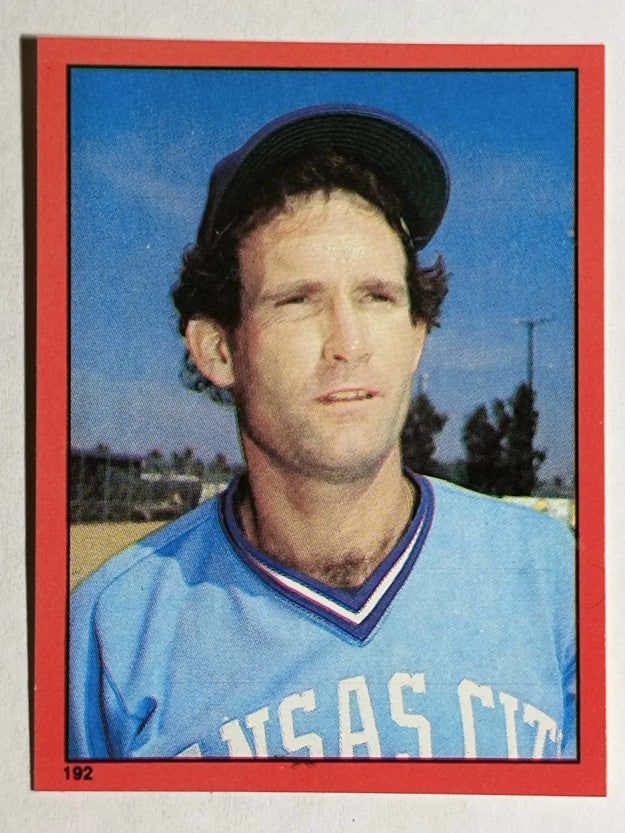 1982 Topps Stickers #192 John Wathan